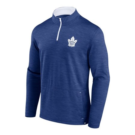 Toronto Maple Leafs Fanatics Men's Poly Long Sleeve 1/4 Zip Pullover