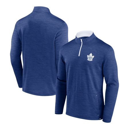 Toronto Maple Leafs Fanatics Men's Poly Long Sleeve 1/4 Zip Pullover