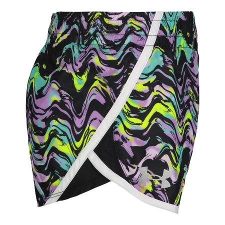 Under Armour Toddler Girls' 4-6X Fly By Printed Shorts