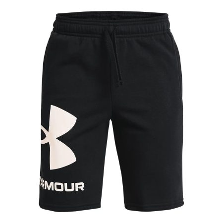 Under Armour Boys' Rival Logo Shorts, Kids', Fleece, Elastic Waistband, Pockets