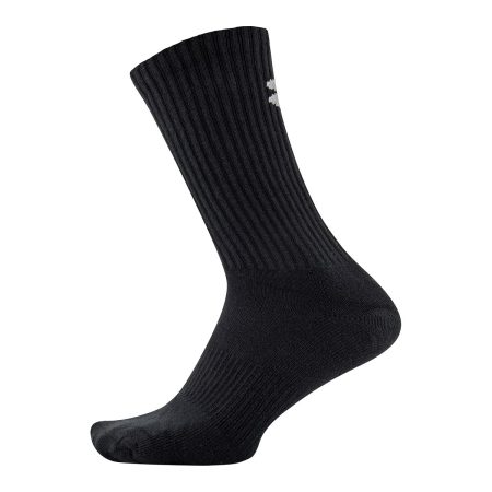 Under Armour Boys' Charged Cotton 2.0 Crew Socks - 6 Pack