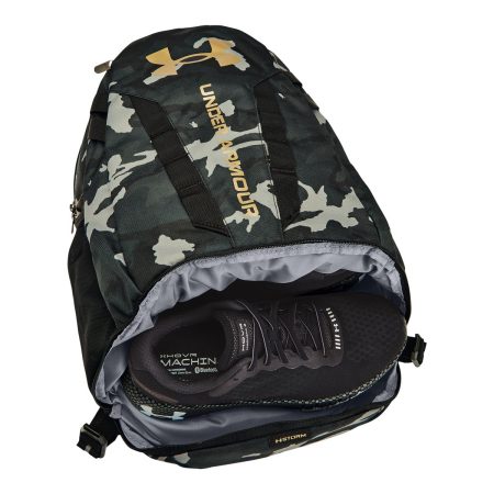 Under Armour Unisex Hustle 4.0 School/Gym Backpack, 26 L, Water Resistant, Laptop Sleeve