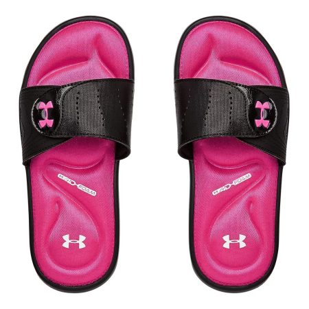 Under Armour Kids' Grade School Ignite IX Slides/Sandals, Girls'