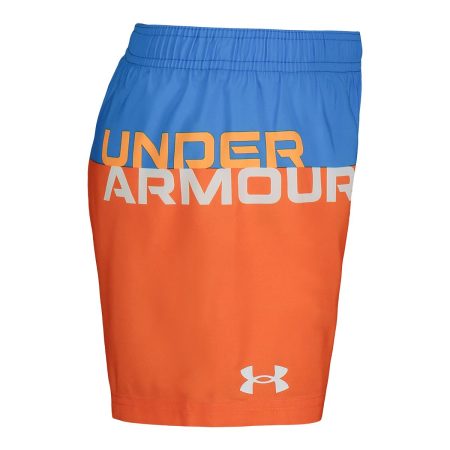 Under Armour Boys' Logo Colorblock Volley Shorts