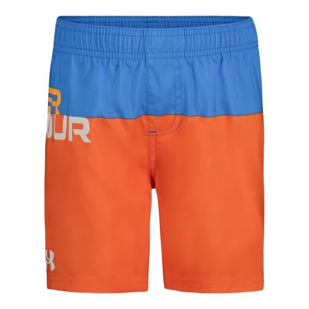 Under Armour Boys' Logo Colorblock Volley Shorts