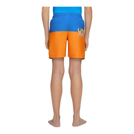 Under Armour Boys' Logo Colorblock Volley Shorts