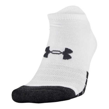 Under Armour Men's Performance No-Show Socks, Moisture-Wicking, 6-Pack