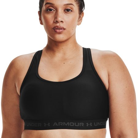 Under Armour Women's Crossback Plus Size Sports Bra, Medium Impact, Padded