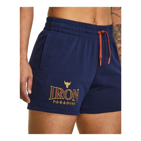 Under Armour Women's Project Rock Everyday Terry Shorts