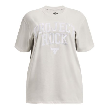 Under Armour Women's Project Rock Heavyweight Campus T Shirt