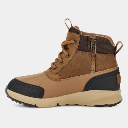 UGG Kids' Emmett Duck Waterproof Suede Non-Slip Winter Boots