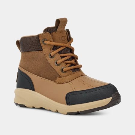 UGG Kids' Emmett Duck Waterproof Suede Non-Slip Winter Boots