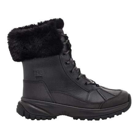 UGG Women's Yose Fluff Waterproof Insulated Faux Fur Winter Boots