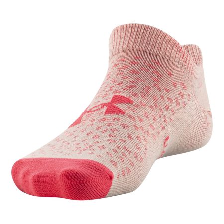 Under Armour Girls' Essential No Show Socks - 6 Pack