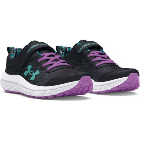 Under Armour Girls' Pre-School Assert 10 AC Printed Running Shoes