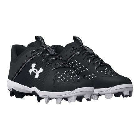 Under Armor Kids' Leadoff 23 Rubber Molded Low-Cut Baseball Cleats