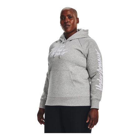 Under Armour Women's Rival Fleece Graphic Hoodie