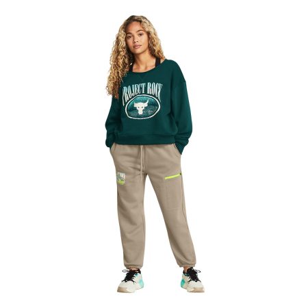 Under Armour Women's Project Rock Heavyweight Terry Pants