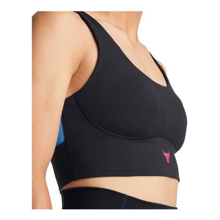 Under Armour Women's Project Rock Large Grind Sportlette Sports Bra