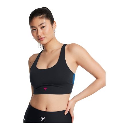 Under Armour Women's Project Rock Large Grind Sportlette Sports Bra