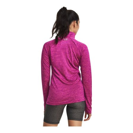 Under Armour Women's Tech Twist 1/2 Zip Long Sleeve Top