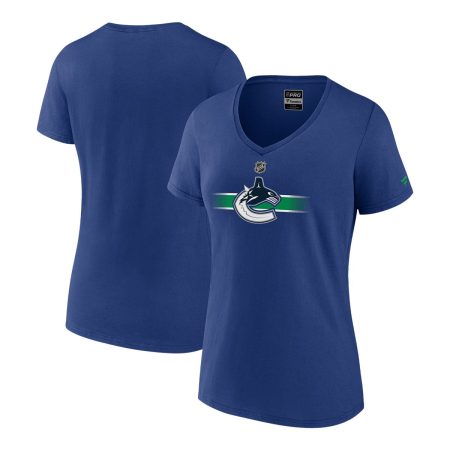 Vancouver Canucks Fanatics Women's Authentic Pro Cotton T Shirt