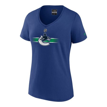 Vancouver Canucks Fanatics Women's Authentic Pro Cotton T Shirt