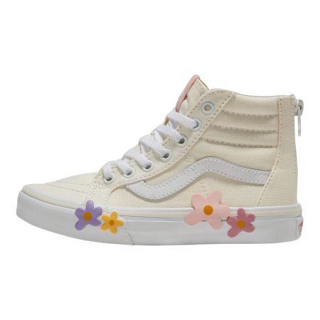 Vans Kids' SK8-Hi Heel ZipperSkate Shoes, Sneakers