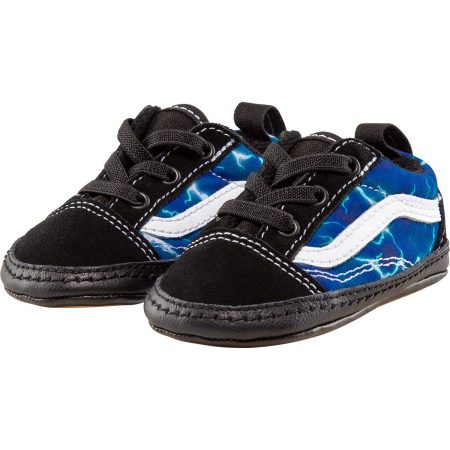 Vans Kids' Baby Old Skool Crib Skate Shoes, Sneakers, Boys', Velcro