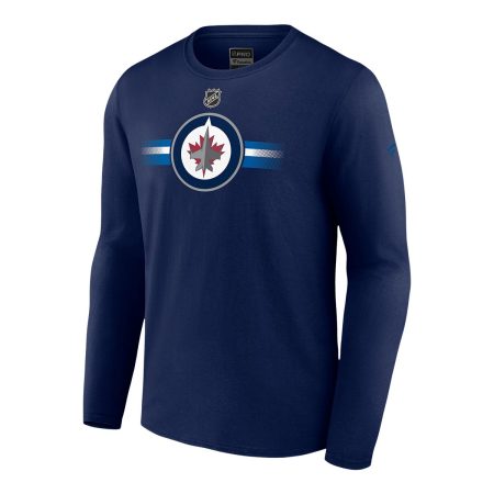 Winnipeg Jets Fanatics Authentic Pro Cotton Long Sleeve T Shirt