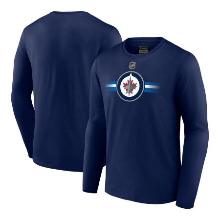 Winnipeg Jets Fanatics Authentic Pro Cotton Long Sleeve T Shirt