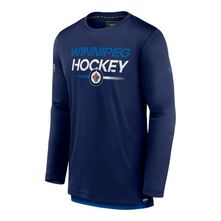 Winnipeg Jets Fanatics Authentic Pro Rink Tech Long Sleeve T Shirt