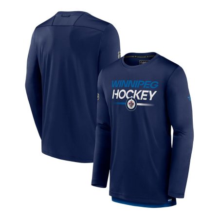 Winnipeg Jets Fanatics Authentic Pro Rink Tech Long Sleeve T Shirt