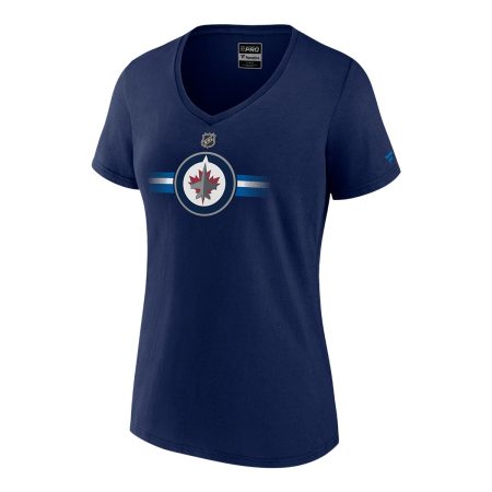 Winnipeg Jets Fanatics Women's Authentic Pro Cotton T Shirt