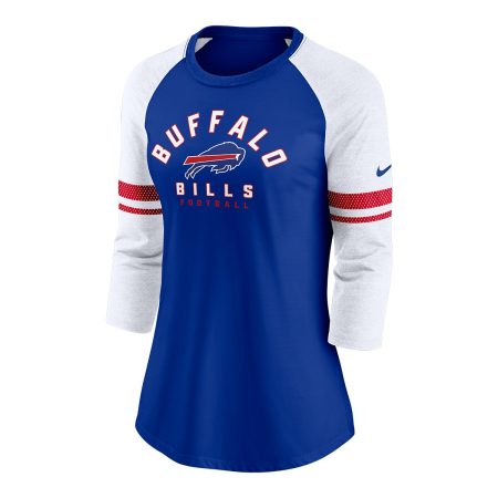 Buffalo Bills Nike Women's 3/4 Sleeve Fashion Top