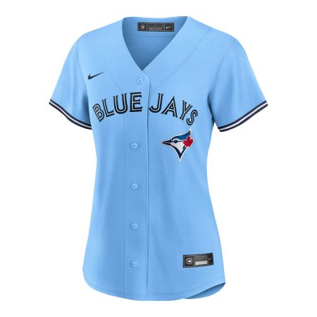 Nike Women's Toronto Blue Jays Bo Bichette Replica Lightweight Breathable Baseball Jersey