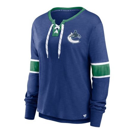 Vancouver Canucks Fanatics Women's Effervescent Long Sleeve Shirt