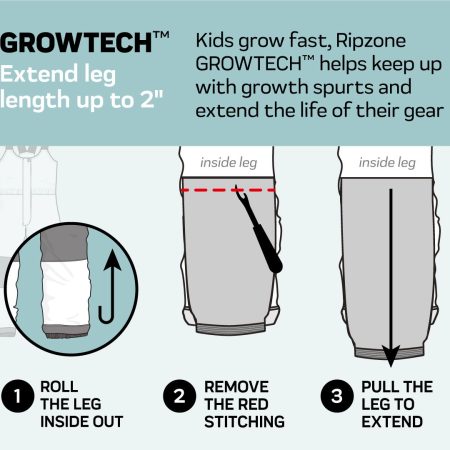 Ripzone Toddler Snowbowl Fleece Bib Snow Pants