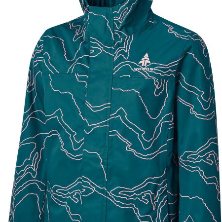 Woods Girls' Toba II 2L Rain Jacket