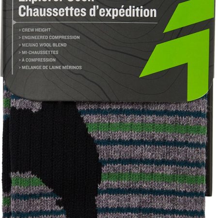 Woods Men's Buckwell Explorer Hiking Crew Socks