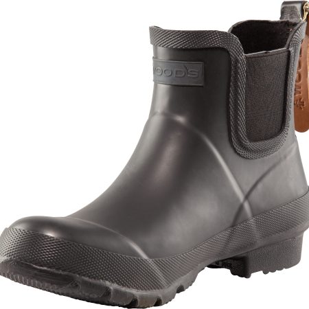 Woods Women's Palliser Chelsea Rubber Rain Boots, Short, Waterproof