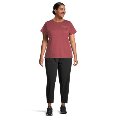 Woods Women's Plus Size Cayley Text T Shirt