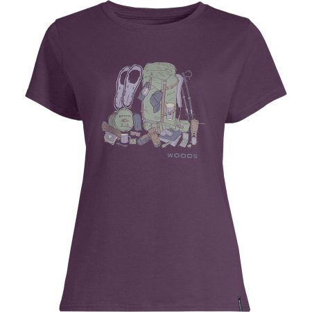 Woods Women's Cayley Pack Your Pack T Shirt