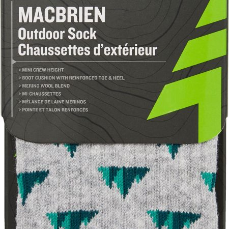 Woods Women's MacBrien Outdoor Quarter Hiking Socks