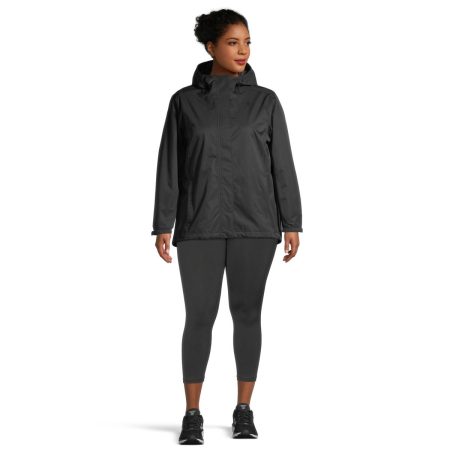 Woods Women's Plus Size Toba 2L Hooded Rain