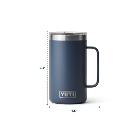 YETI Rambler® 24 oz Mug With Magslider Lid