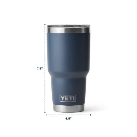 Yeti Rambler 30oz Black Tumbler