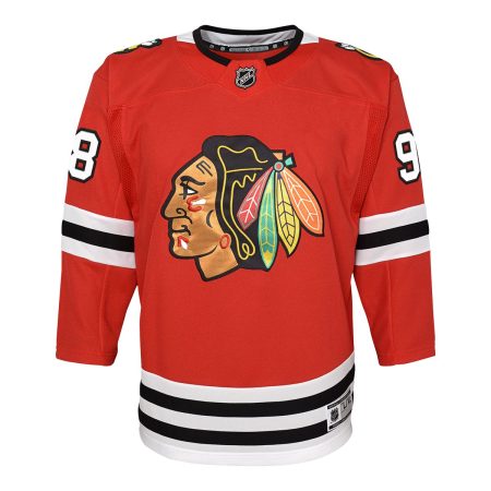 Youth Chicago Blackhawks NHL Premier Team Color Red Home Jersey