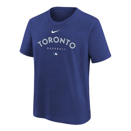 Youth Toronto Blue Jays Nike Dri-FIT Early Work T Shirt