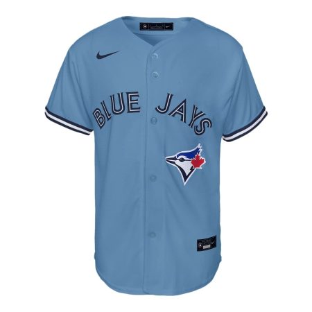 Nike Youth Toronto Blue Jays Vladimir Guerrero Jr. Replica Lightweight Breathable Baseball Jersey